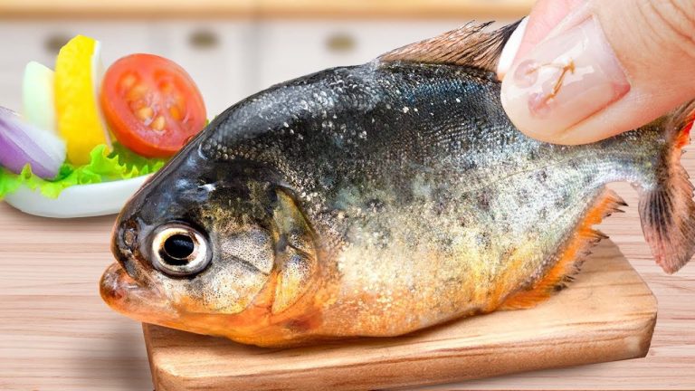 Delicious Miniature Spicy Fish Tacos 🦈🌮 Mini Seafood Recipes Add The Most Nutrients 🤩💕