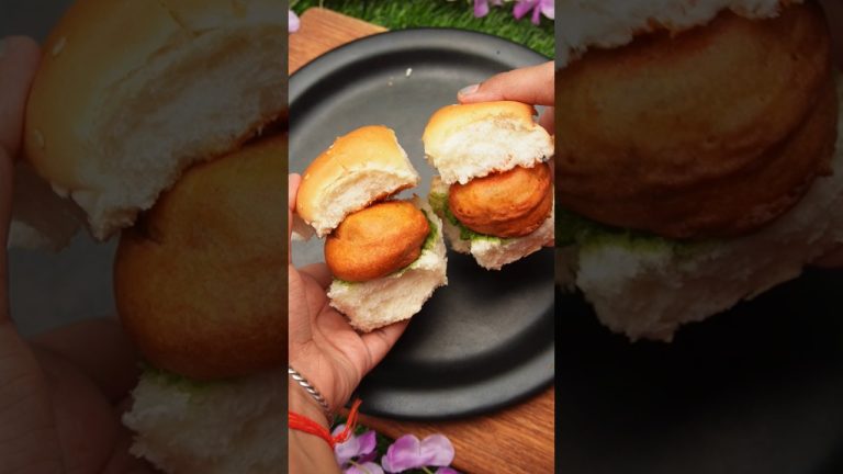 Vada Pav recipe #youtubeshorts #food #shorts #vadapav #trending #viral #cooking #ytshorts #recipe