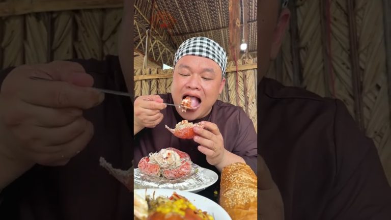 Cúm Núm Biển xào bơ tỏi và Cúm Núm Biển nướng muối tuyết 6 #food #giomientay66 #amthuc #cooking