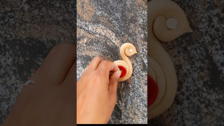 🥰satifying &creative dough pastry p#511 recipes bread rosll bun shapes #tranding #viral #shortvideo