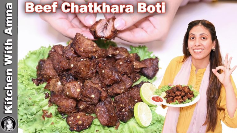 First Recipe in New Kitchen l Chatkhara Boti in Air fryer l Kitchen With Amna