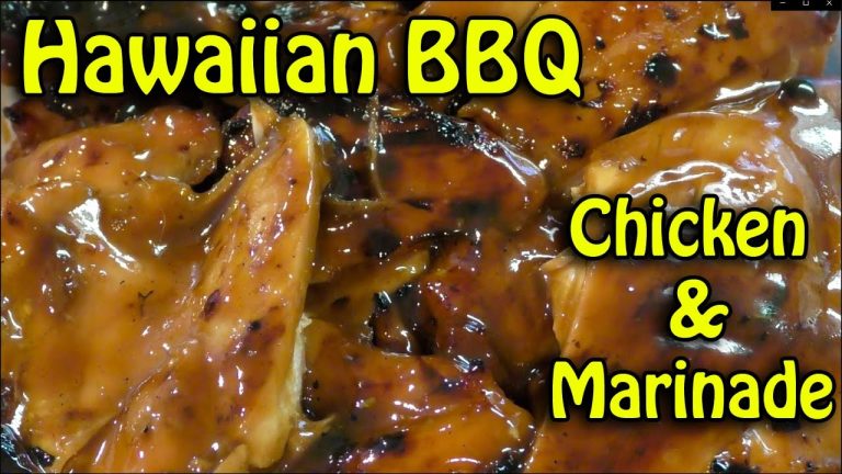Hawaiian BBQ chicken recipe