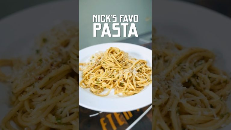 MIJN FAVO PASTA! 🙌🏻🔥 #youtubeshorts #cooking #pasta #recept #recipe