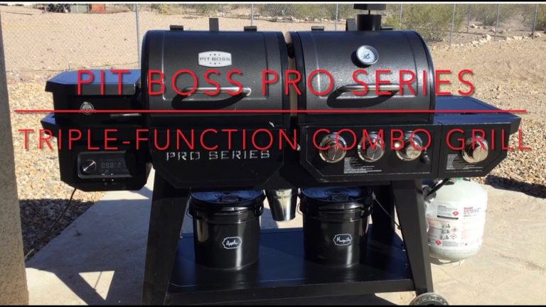 Pit Boss Pro Series Triple-Function Combo Grill
