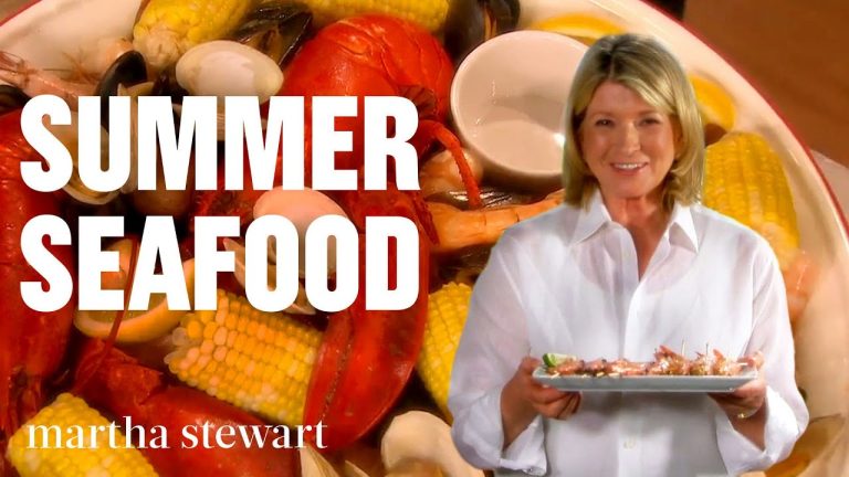 How to Make Martha's Best Summer Seafood Recipes | How to Make Lobster, Shrimp, and Fish