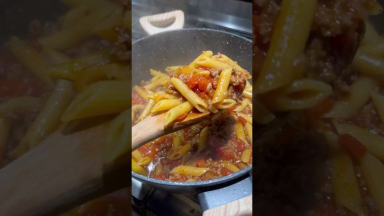 ❥ One Pot Lasagna Pasta 🍝✨ #onepotmeal #lasagna #dinnerideas #easydinnerideas #30minuterecipes