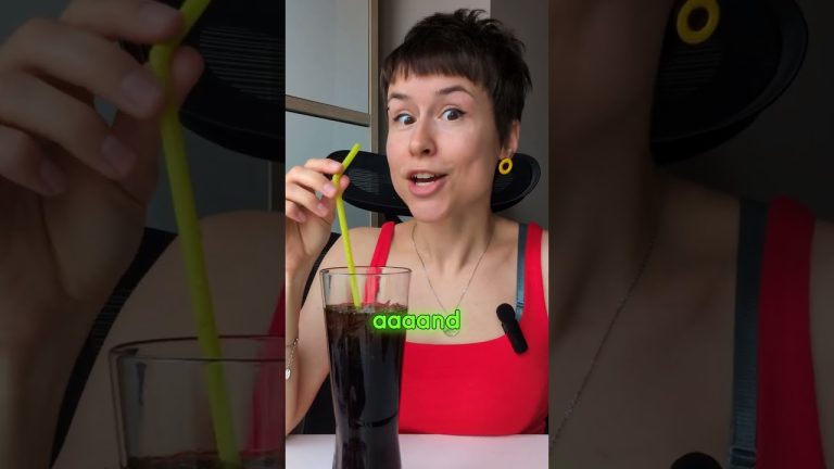 How to Make a Coke Smoothie. Delicious! 😋 #shorts