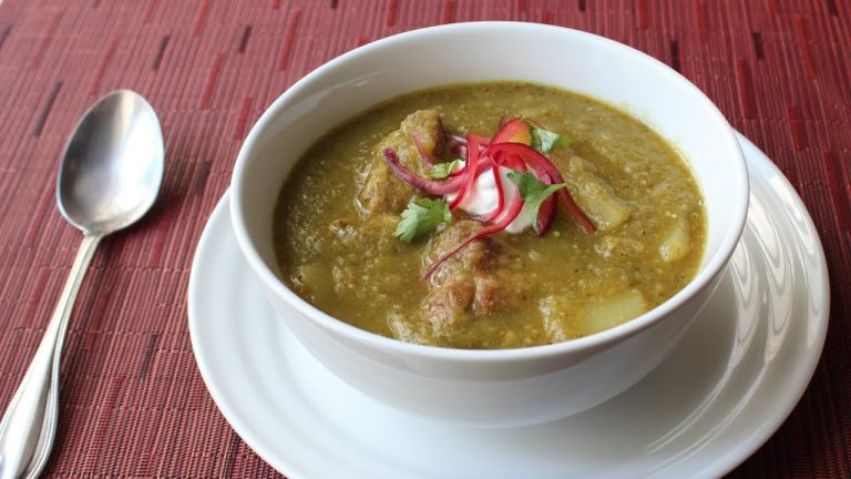 Chili Verde Recipe – Easy Pork & Tomatillo Stew – How to Make Green Chili