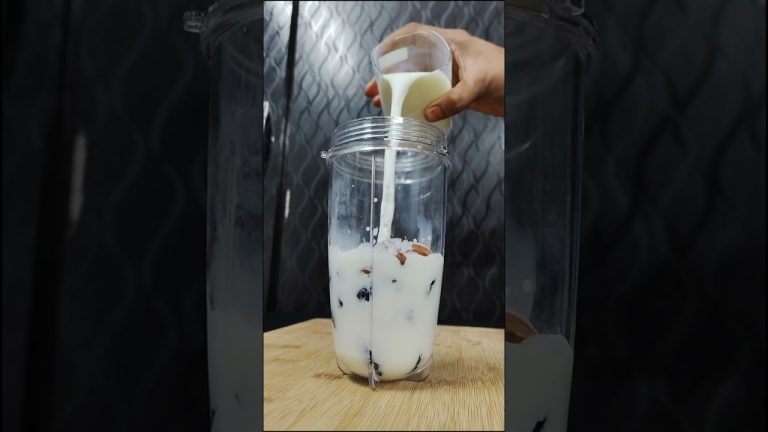 Dates Milkshake | Dry fruit Shake | Healthy weight gain recipe | Khajoor Shake  #food #recipe #viral