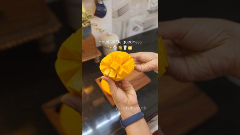 No sugar mango popsicle | healthy treats #healthy dessert