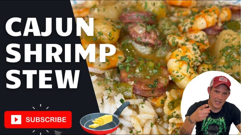 How to Make Shrimp Stew with Potatoes | Lets Go! | Cajun Food | Seafood Recipes