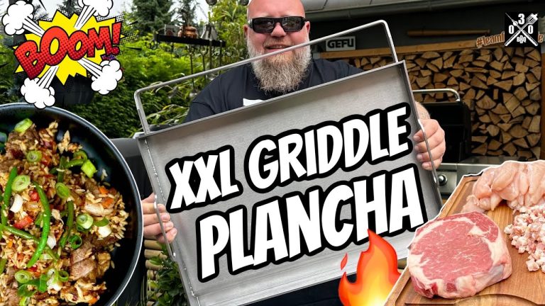 Jetzt wird's groß XXL GRIDDLE Plancha – 030 BBQ