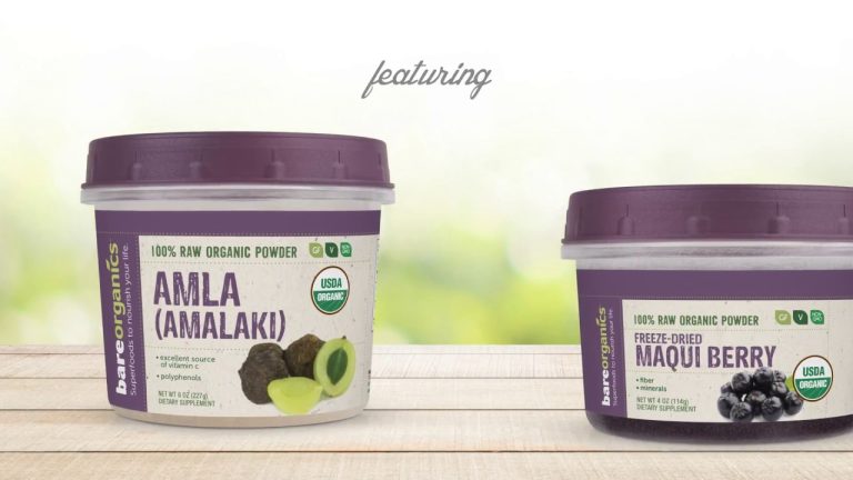 BareOrganics™ Very Berry Energy Boost Smoothie Recipe