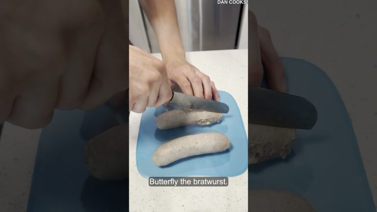 Bratwurst & Sauerkraut Sandwich