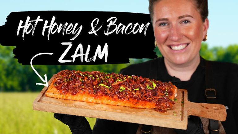 Hot Honey & Bacon ZALM van de Kamado BBQ! 🔥| Kolenboertje