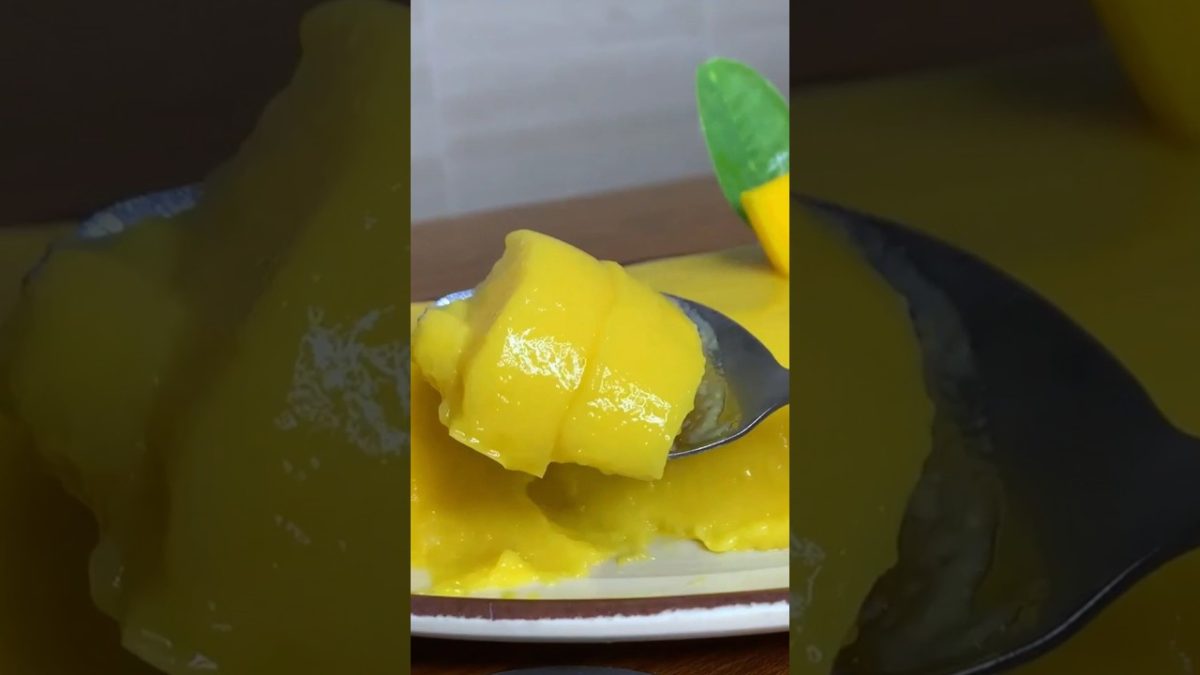 Quick and Easy Mango Pudding #simple #cooking #food #dessert #delicious #recipe