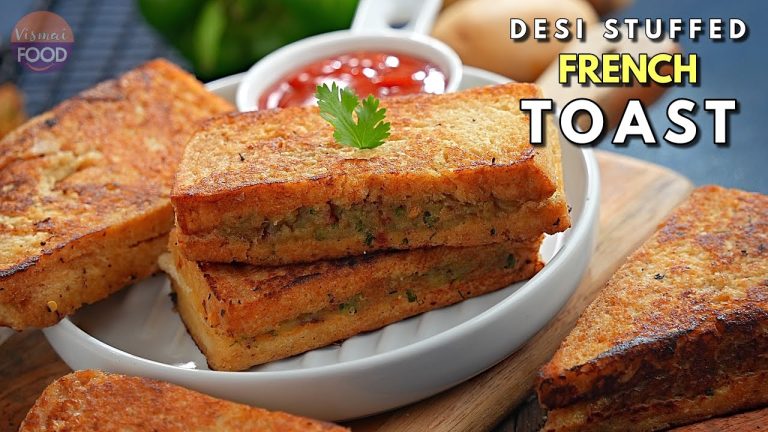 French Toast | How to Make French Toast | స్టఫ్డ్ ఫ్రెంచ్ టోస్ట్ | Vismai Food