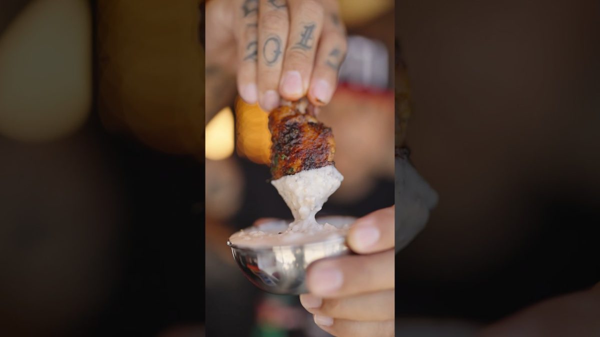 Make Cajun Buffalo Wings for your next BBQ 🔥 #buffalowings #chickenwings #chickenrecipe #tftibbq
