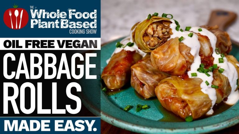 THE BEST VEGAN CABBAGE ROLLS 💖 Easy to follow recipe you will love!
