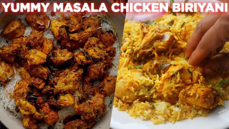 Next Level Masala Chicken Biriyani Recipe