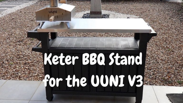 Keter BBQ Station for the UUNI OONI Pizza Oven – Review