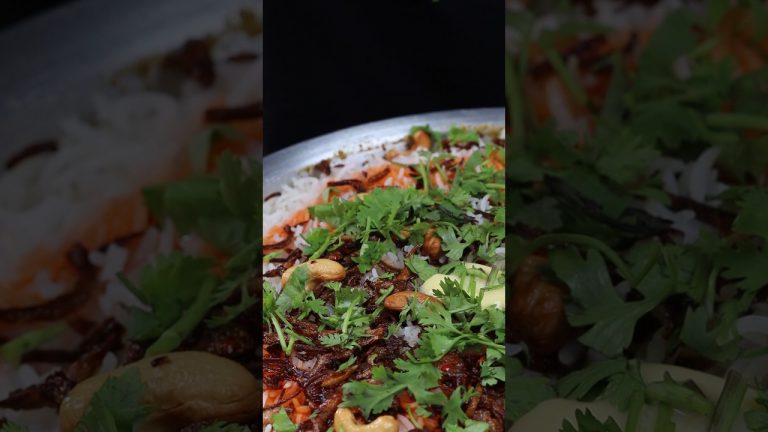 Chicken Biryani #shorts #reels #food #cooking