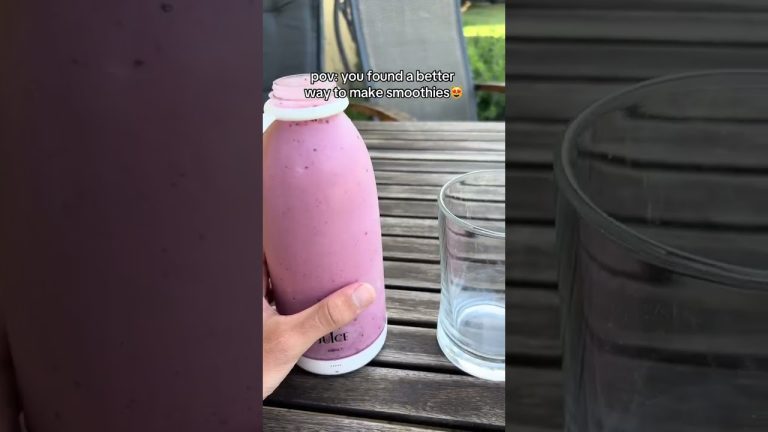 portable blender = absolute must have when you love smoothies😍