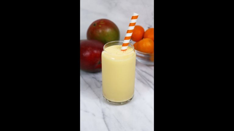 Mango Orange Smoothie #Shorts #MyYouTubeRecipe