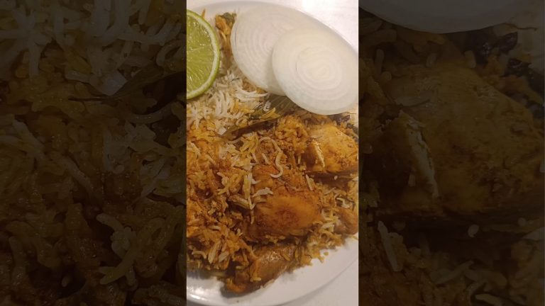Hyderabadi Dum Biryani | Tasty Chicken Biryani | #chickenbiryani #chicken #trending #asmr #shorts