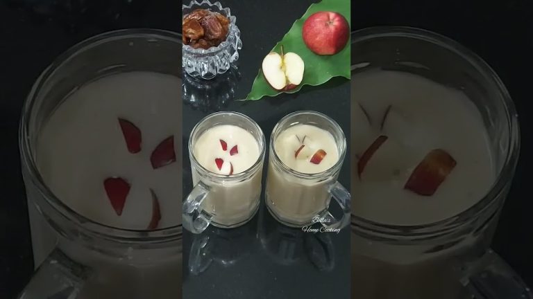 Weight loss Drink/Apple Dates Smoothie Recipe/#shortsvideo/#shorts