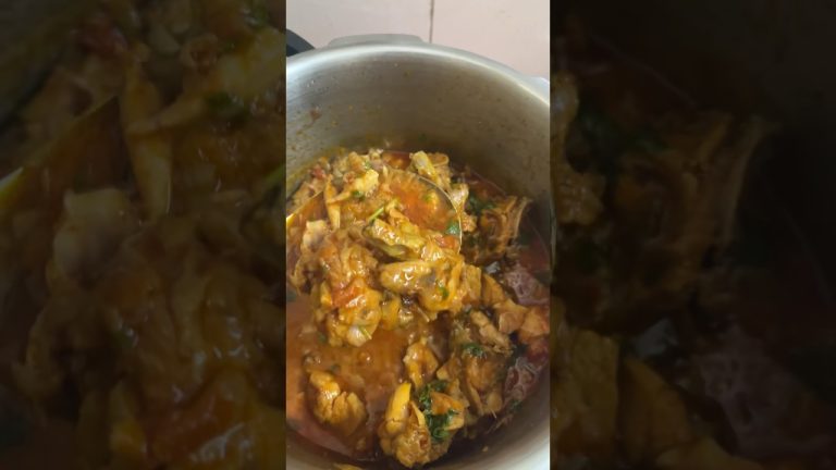 Cooker లో చికెన్ కర్రీ 🍗👩‍🍳🥘😋 #shorts