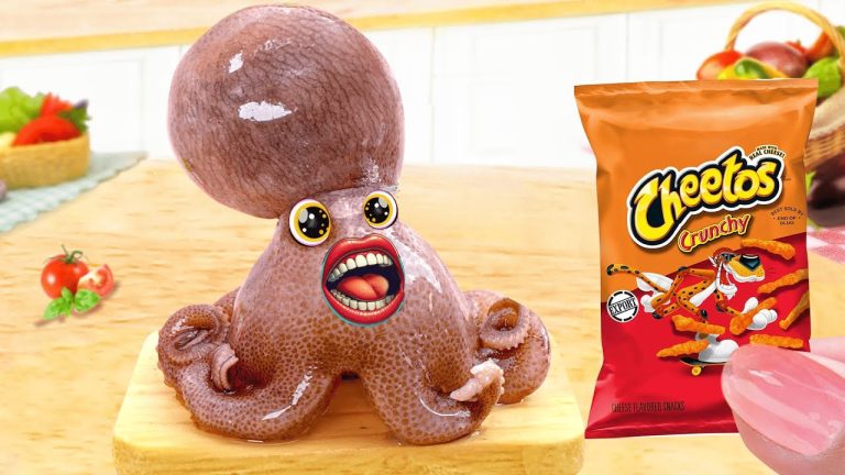 Tiny Japanese Takoyaki – Fried Octopus Balls 🍣 Mini Seafood Recipes 🐙🍡🦑 Cooking Tinyfood