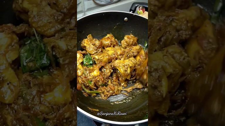 Maza aa jata hai 😋 #sanjanakirasoi #sanjanakirasoishorts #sanjanakirasoivlogs #chickenrecipes #short