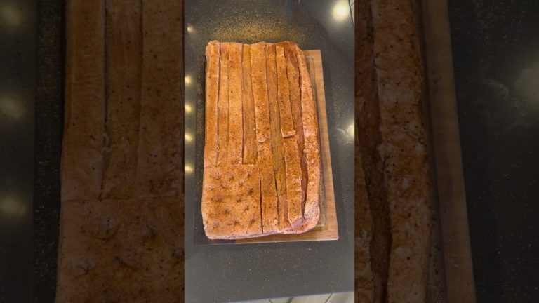 American Flag Pork Belly Inspired by @kendrick_bbq on a Traegergrill