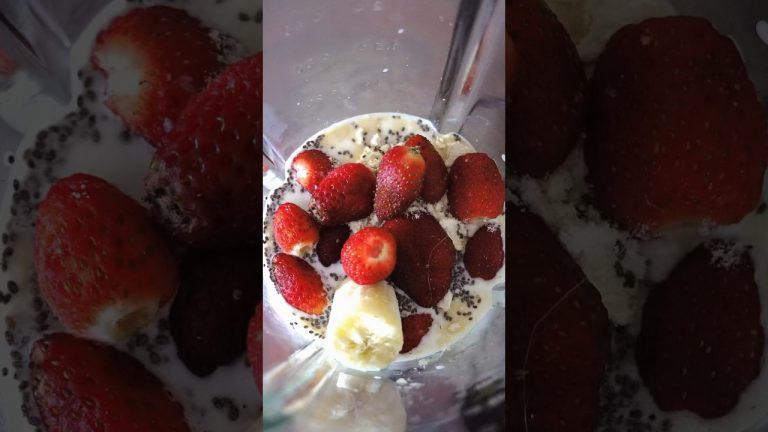 Bữa sáng smoothie lành mạnh chỉ 5 phút – nhiều protein, không chất béo