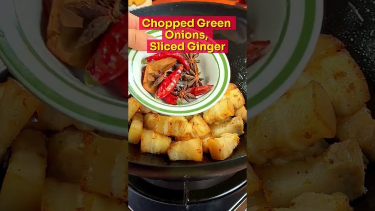 Easy Recipe For Braised Pork Belly with Yuba (Tofu Skin) | Learn To Make It Here!