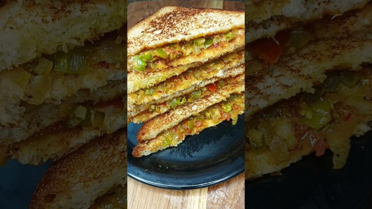 Simple & easy bread sandwich recipe