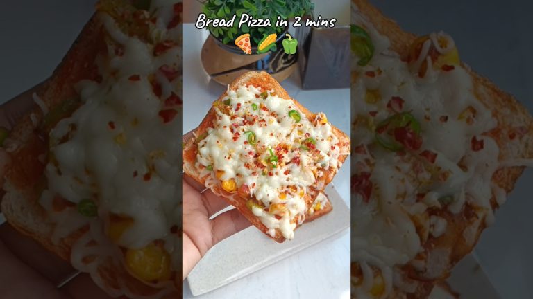 Bread Pizza Recipe #ytshorts #trending #shorts