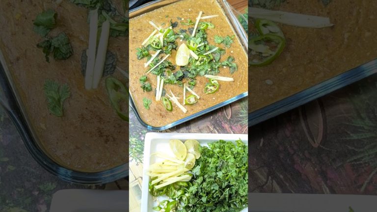 Haleem Banane Ka Tarika | Daleem Or Haleem Recipe | Beef Haleem Recipe #shorts #haleemrecipe