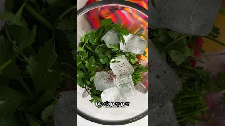 Green Smoothie for Edema Removal and Immune Boosting 💚