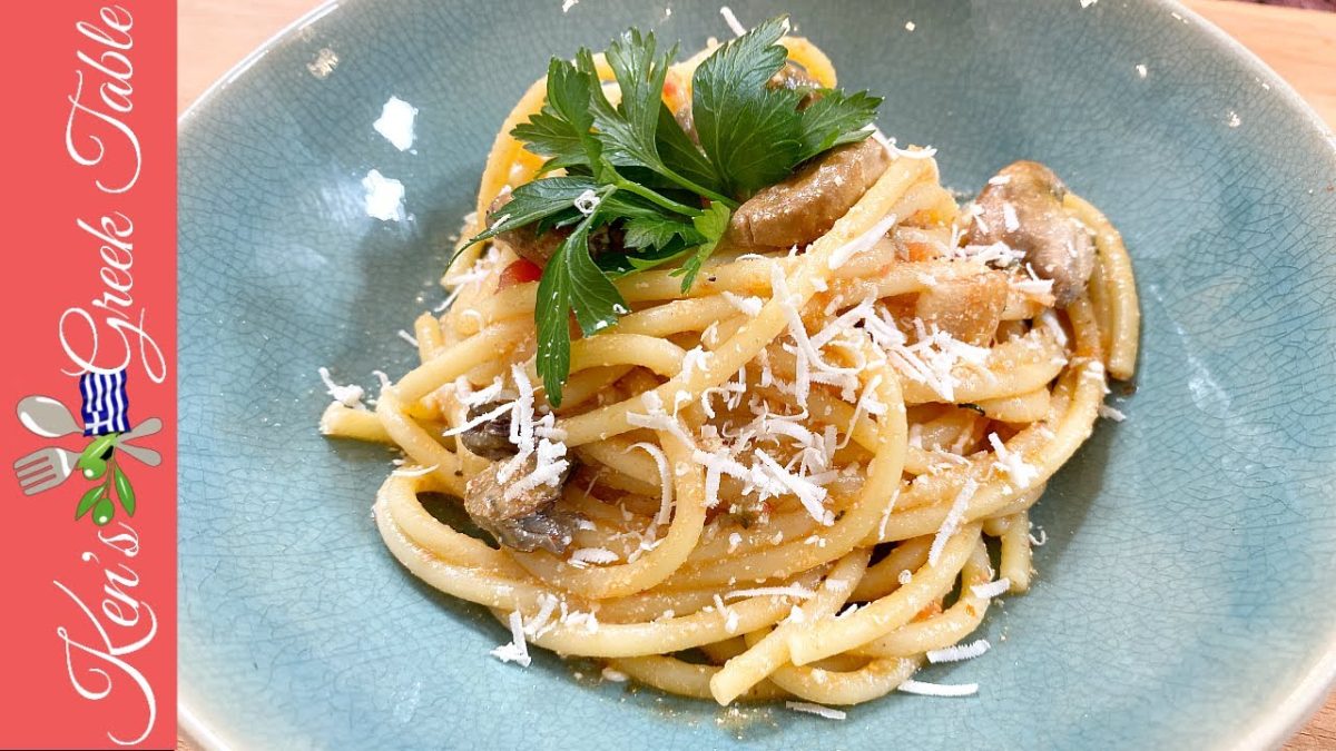 Pasta & Smoked Oysters | Quick & Easy Pasta Recipes + BLOOPERS | Ken Panagopoulos