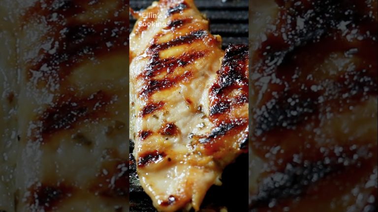 Chicken Recipe | Grilled Chicken with Garlic & Lemon #shorts #chickenrecipe #grilledchicken