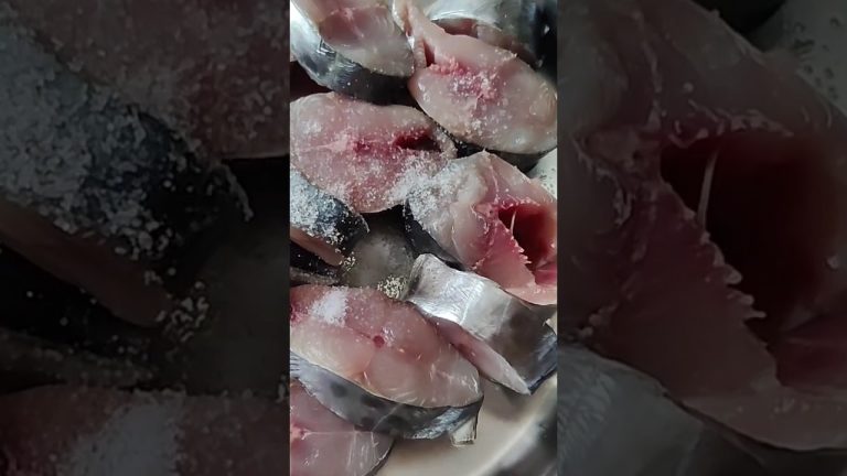 সমুদ্রের নতুন মাছের রেসিপি | kingfish gravy recipe#shorts #viral #fish gravy#shorts