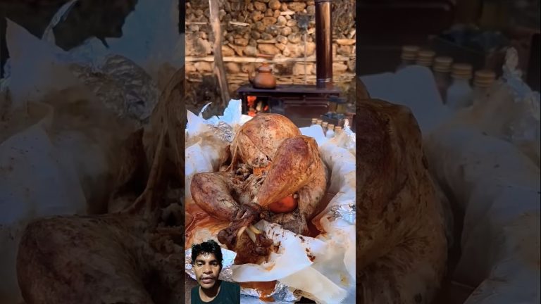 😋 chicken 🐔 पहाड़ों recipe🍗 #food #cooking #outdoorcooking #chicken #foodie #seafood #lobstering #