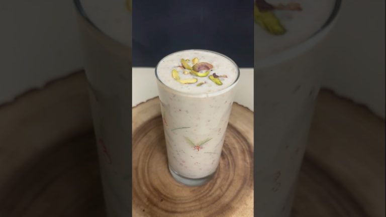 Makhana special smoothie for good health 🥛😮shorts#youtubeshorts#viral #trending#zaykawithtadka