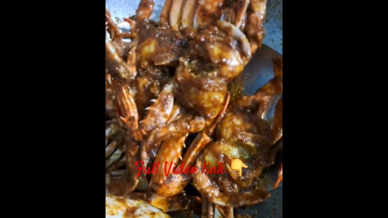 Crab Pepper Fry #நண்டு மிளகு வறுவல் #youtubeShorts #cooking Seafood Recipes #trending #subscribe