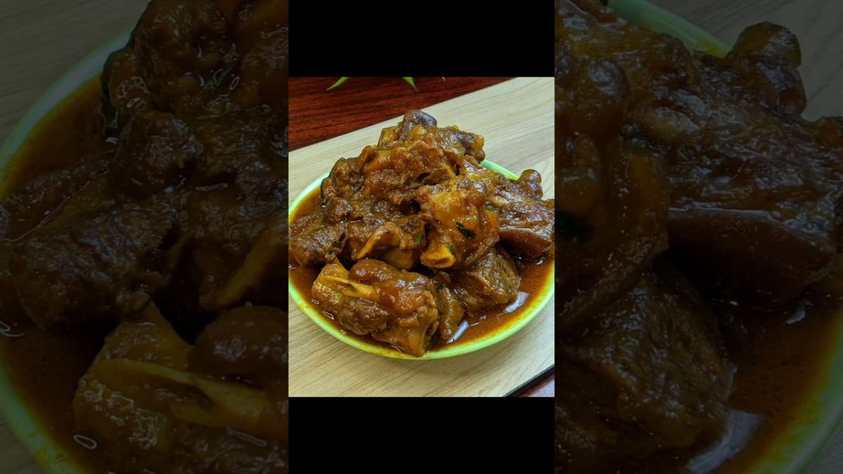 Pork Leg Curry Recipe #shorts #viralshorts #aditihubbycookingvlogs