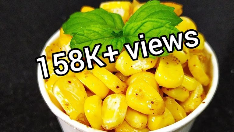 2 Min Sweet Corn Snacks Recipe How to Make at Home recipes Frozen Cook Packet Respi Safal American