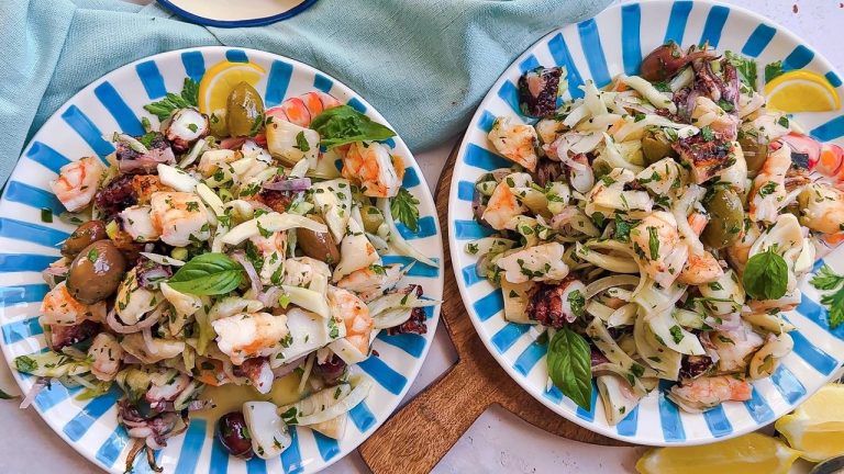 Grilled Seafood Salad – A Must-Make Italian Recipe!