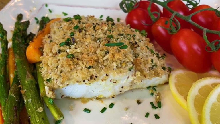Parmesan Crusted Baked Cod – Easy Fish Recipes